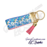 Pink Carousel Horses - KeyFobs