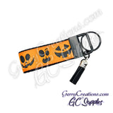 Jack-O-Lantern faces - KeyFobs