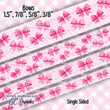 Valentine Goose, Hearts & Bows - 25 yard Rolls
