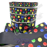 Primary Dots on Black
