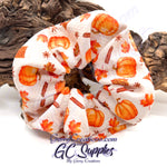 Scrunchie - Fall Cinnamon Pumkins