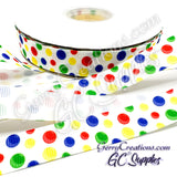 Primary Dots on White