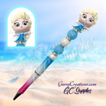 Character Beaded Pen - Frozen Princesses