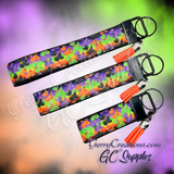 Halloween Balloon Dogs - KeyFobs