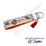 Festive Crabs - KeyFobs