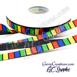 Primary Stripes on Black