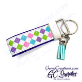 Colorful Diamonds Keyfobs