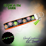 Glow in the Dark Spiders - KeyFobs