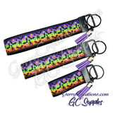 Halloween Bats & Spiders - KeyFobs