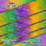 Mardi Gras Bows, Diamonds, Fleur De Lis & Ombre - 25 yard Rolls