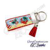 Festive Crabs - KeyFobs