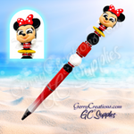 Character Beaded Pen - Mr & Mrs Mouse