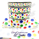 Primary Dots on White