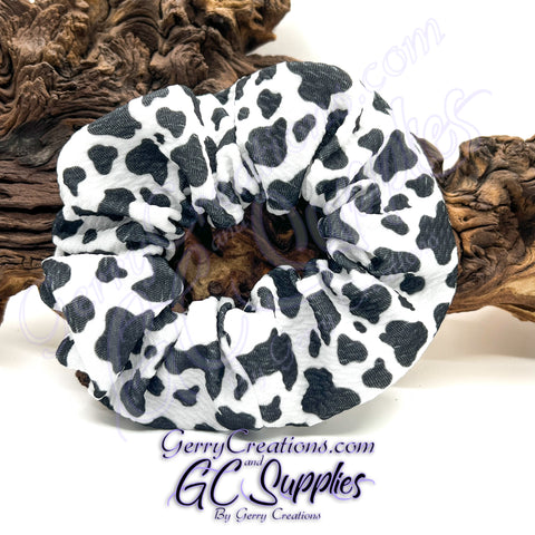 Scrunchie - Cow Print