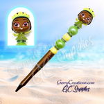 Character Beaded Pen - Frog Princess