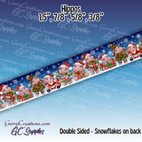 Christmas Hippos (DS)- 25 yard Rolls