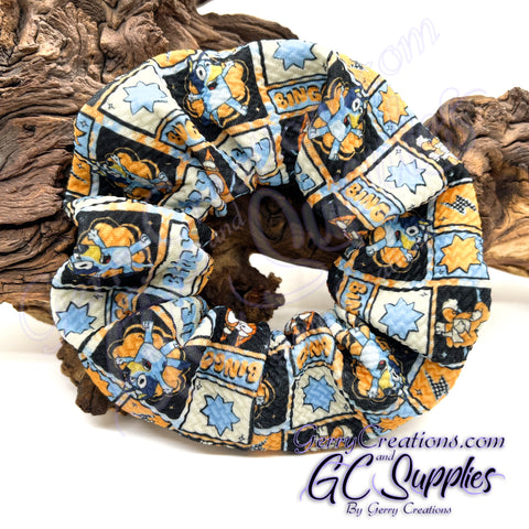 Scrunchie - Blue and Brown Heeler sister Dogs