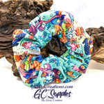 Scrunchie - Cartoon Princess rags to riches