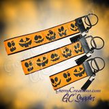 Jack-O-Lantern faces - KeyFobs