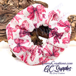 Scrunchie - Pink Bows