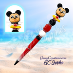 Character Beaded Pen - Mr & Mrs Mouse