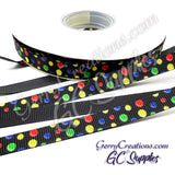 Primary Dots on Black