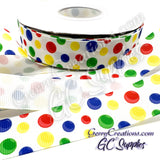 Primary Dots on White