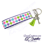 Colorful Diamonds Keyfobs