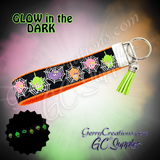 Glow in the Dark Spiders - KeyFobs