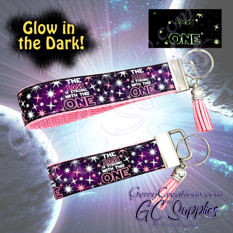 Space Wars Glow - Sass is Strong with this One KeyFobs