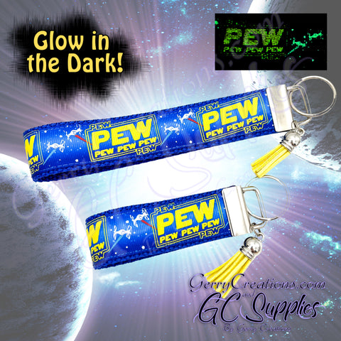 Space Wars Glow - Pew Pew Pew KeyFobs