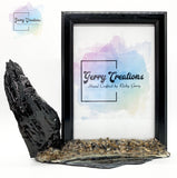 Picture Frame "Dark Waters" with Driftwood