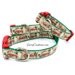 Christmas Eggnog Collars & Leash