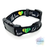 Love More Hate Less Dog Collars