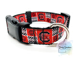 Football Collar & 5ft Leash Set