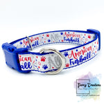 Patriotic All American Furball Dog collars & leashes