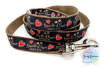 Bundle of Love, Collar & 5ft Leash Set