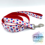 Patriotic All American Furball Dog collars & leashes