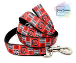 Football Collar & 5ft Leash Set