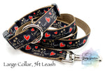 Bundle of Love, Collar & 5ft Leash Set