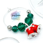 Christmas Wine Glass Charms set of 6