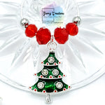 Christmas Wine Glass Charms set of 6