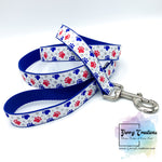 Patriotic All American Furball Dog collars & leashes