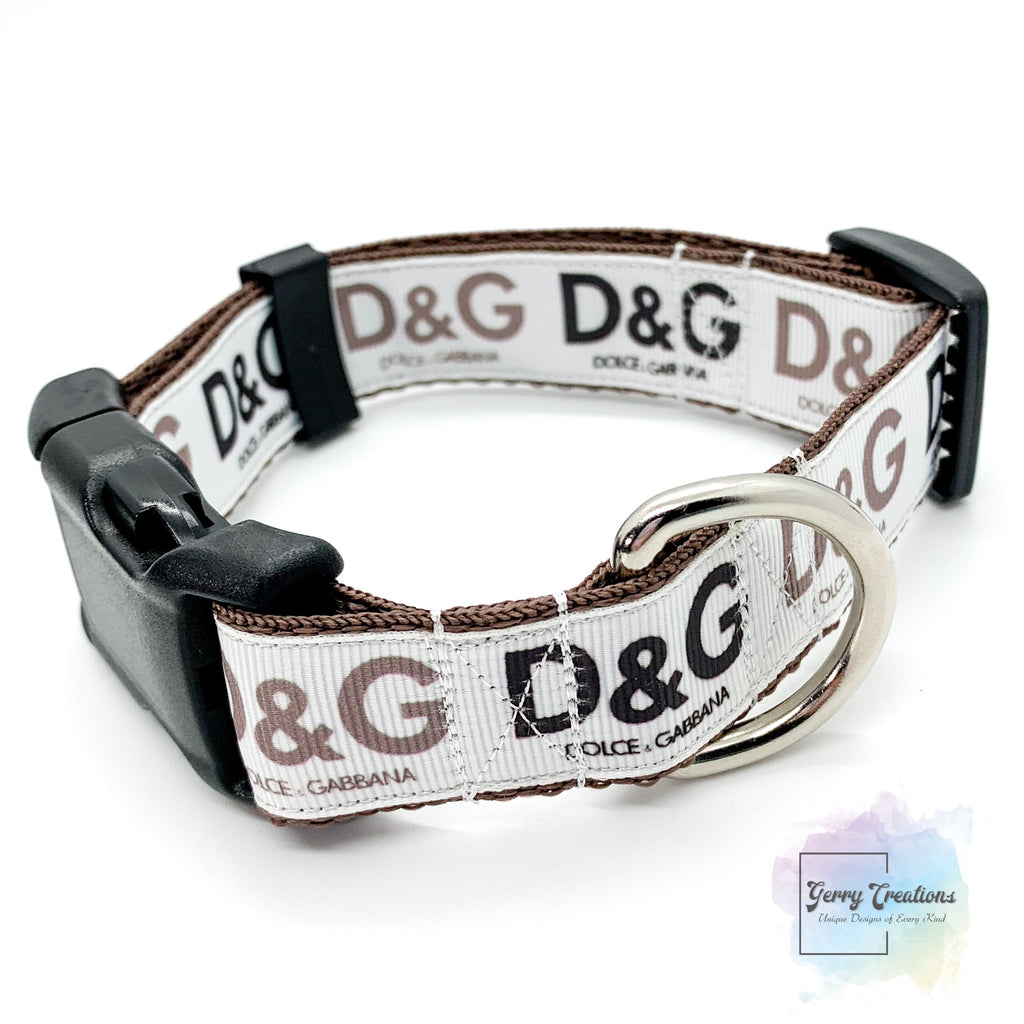 dogior dog collar, designer inspired dog collar, fashion pet