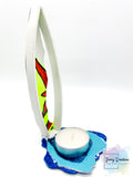 Surfboard Candle holder