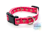 Glitter Reindeer Collar & 5ft slim Leash Set