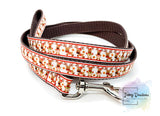 Dancing Reindeer Collar & 5ft slim Leash Set