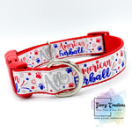 Patriotic All American Furball Dog collars & leashes