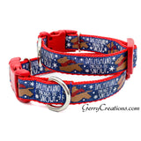 Dachshund through the Snow Collar & Leash