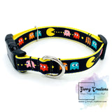 PAC-Man Dog Collar & Leash